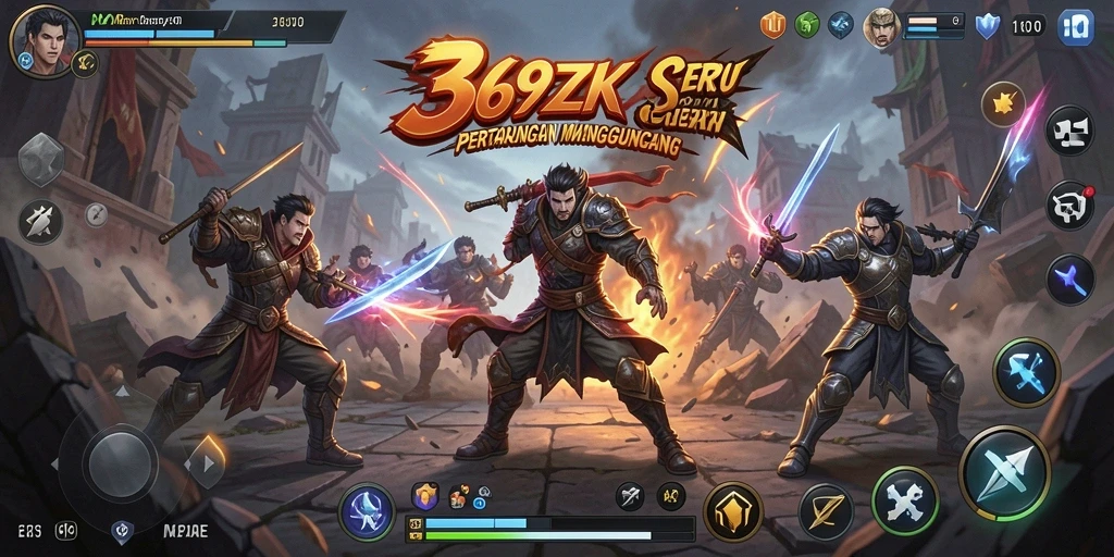Tampak seru dalam aksi dan pertarungan karakter 369ZK.
