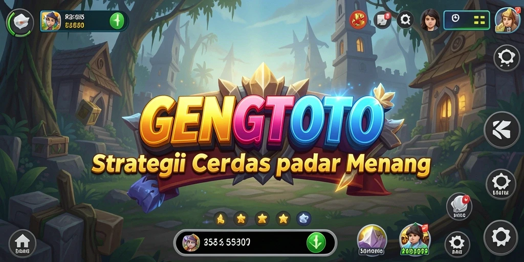 GENGTOTO menampilkan aksi strategi yang mendebarkan dan penuh taktik.