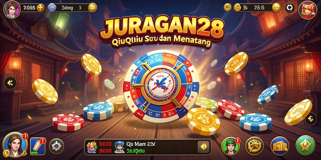 Tampilan gameplay QiuQiu yang penuh aksi dan strategi.