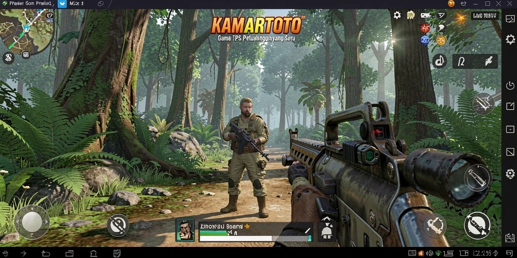 Tangkapan layar gameplay KAMARTOTO yang penuh aksi dan seru.
