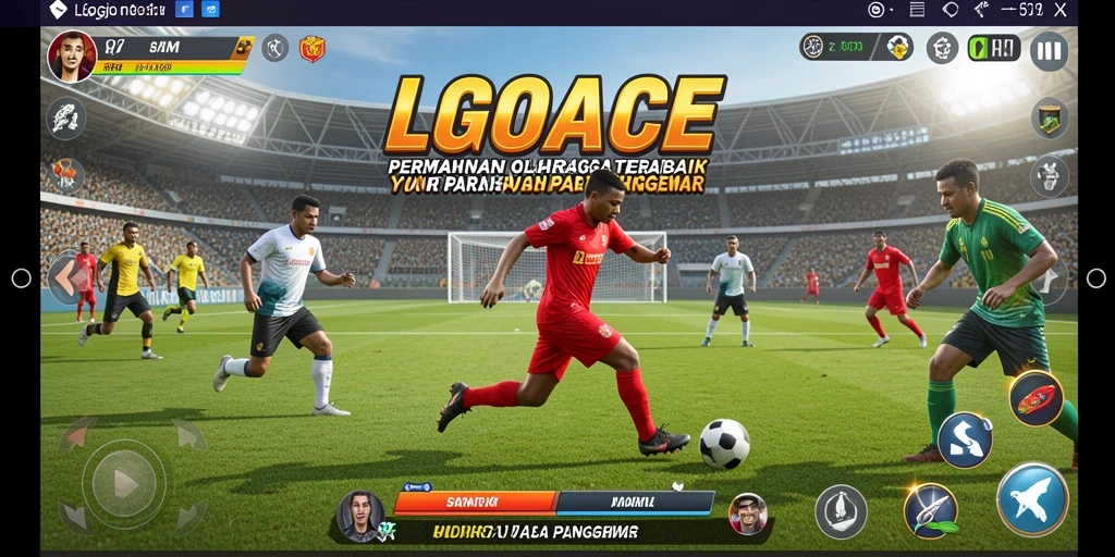 Tampilan gameplay LGOACE yang mendebarkan dan penuh aksi.