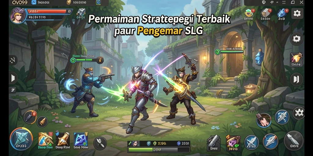 Gameplay seru OVO99 dengan grafis menarik dan strategi mendalam.