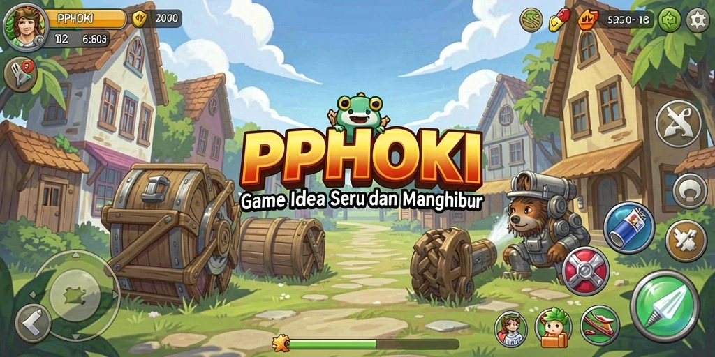 Tampilan gameplay PPHOKI yang menarik dan memikat.