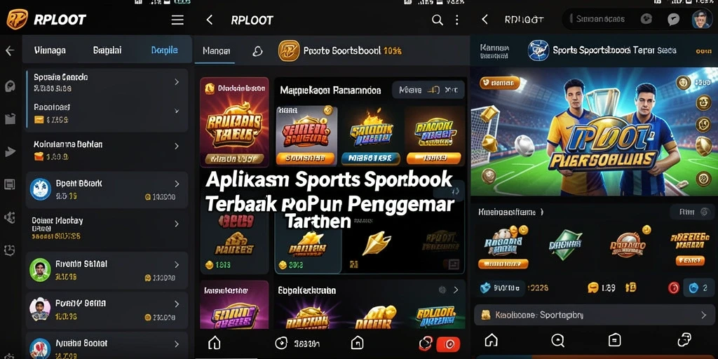 Tampilan gameplay yang menarik dalam aplikasi Sportsbook RPLOOT.