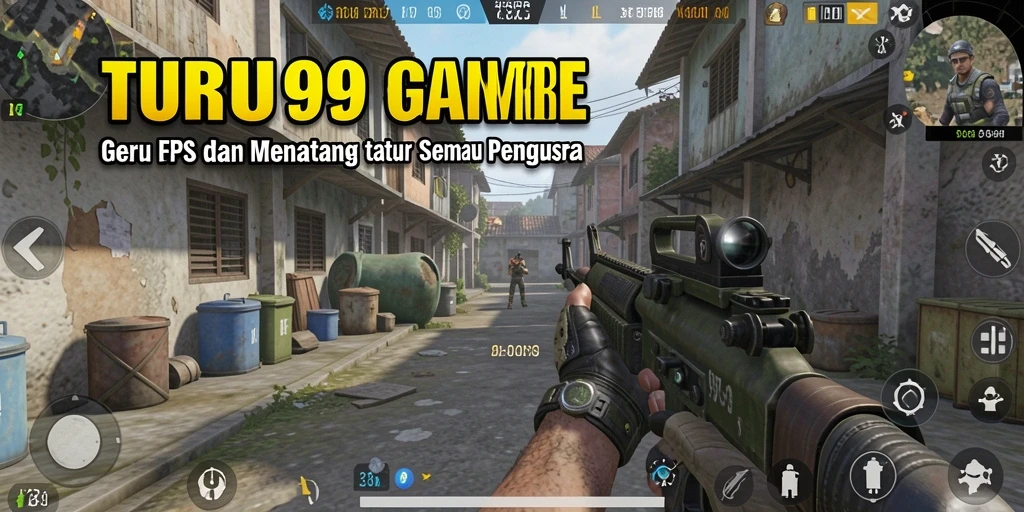 Tangkapan layar TURU99 menampilkan aksi luar biasa dalam permainan FPS.