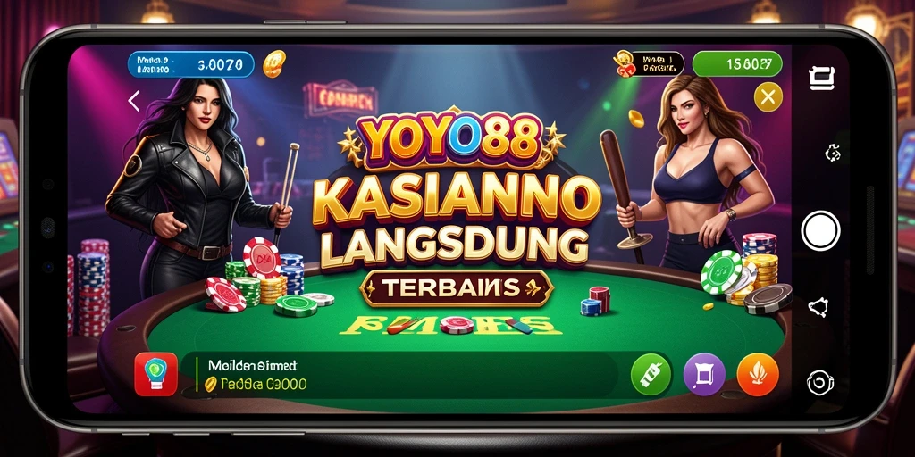 Gameplay menegangkan dari permainan Live Casino di YOYO88.